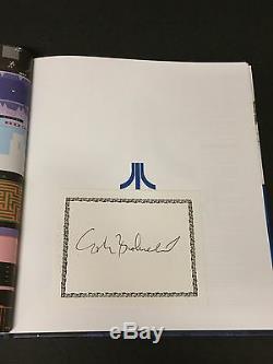 Nolan Bushnell Inventor Art of Atari Capsule Edition Rare Signed Autograph Book