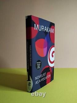 Novelist as a Vocation by Haruki Murakami SIGNED Exclusive HB with Slight Flaws