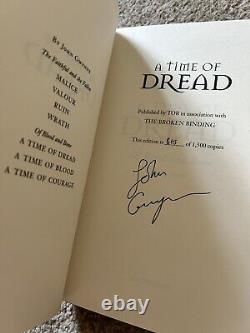 Of Blood And Bone Broken Binding Signed And Numbered Trilogy