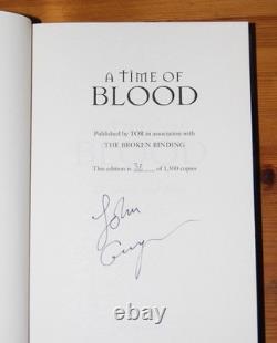 Of Blood & Bone Trilogy by John Gwynne -TBB SIGNED & LOW NUMBERED NEW & UNREAD