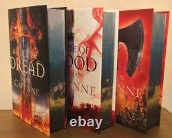 Of Blood and Bone Trilogy by John Gwynne Broken Binding Signed Special Edition