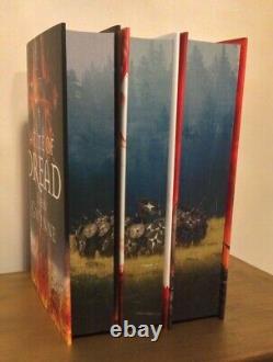 Of Blood and Bone Trilogy by John Gwynne Broken Binding Signed Special Edition