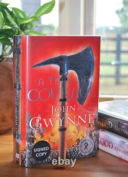 Of Blood and Bone' Trilogy by John Gwynne SIGNED GOLDSBORO MATCHED NUMBERED SET