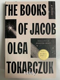 Olga Tokarczuk SIGNED BOOK The Books of Jacob 1ST EDITION Hardcover NOBEL PRIZE