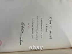 Oliver Cromwell A History Commemorative Edition Signed By Author (#29 of 600)