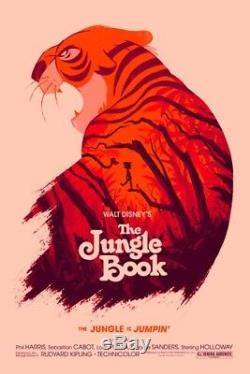 Olly Moss Jungle Book Limited Edition Signed AP print Mondo Disney
