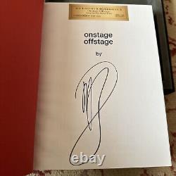 Onstage Offstage SIGNED Limited Edition Michael Buble Presentation Box Book COA