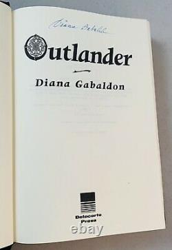 Outlander-Diana Gabaldon-SIGNED! -First/1st Book Club Edition-1st Book-VERY RARE