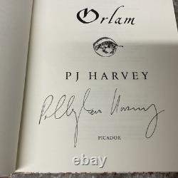 P J HARVEY Signed ORLAM UK HBK BOOK SIGNED FIRST EDITION 1 /4 super autograph