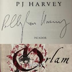 P J HARVEY Signed ORLAM UK HBK BOOK SIGNED FIRST EDITION 1 /4 super autograph