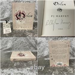 P J HARVEY Signed ORLAM UK HBK BOOK SIGNED FIRST EDITION 1 /4 super autograph