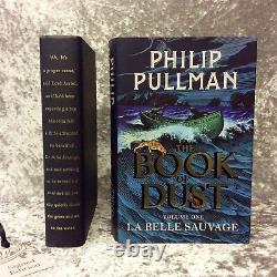 PHILIP PULLMAN THE BOOK OF DUST LA BELLE SAUVAGE 1st EDITION 1st PRINT SIGNED