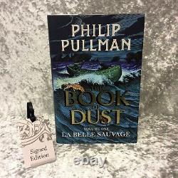 PHILIP PULLMAN THE BOOK OF DUST LA BELLE SAUVAGE 1st EDITION 1st PRINT SIGNED