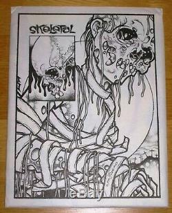 PUSHEAD Rare Original Skeletal Book 1st Print Limited Edition Signed & Numbered