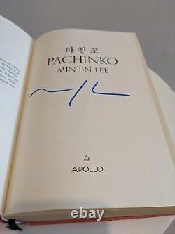 Pachinko by Min Jin Lee, Signed First Edition Hardcover Book, 2017, Very Rare