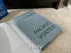 Pacific Vortex Limited Edition Signed by Clive Cussler Book Sleeve HC/DJ
