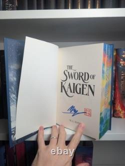 Page & Wick Signed The Sword Of Kaigen M. L. Wang