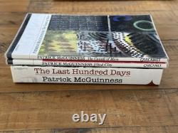 Patrick McGuinness 3 Signed Books Last Hundred Days Canals Of Mars Jilted City