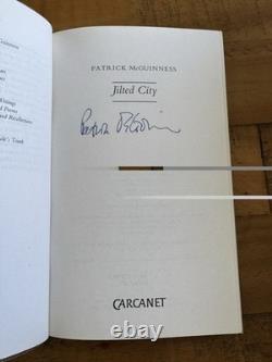 Patrick McGuinness 3 Signed Books Last Hundred Days Canals Of Mars Jilted City