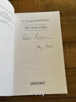 Patrick McGuinness 3 Signed Books Last Hundred Days Canals Of Mars Jilted City