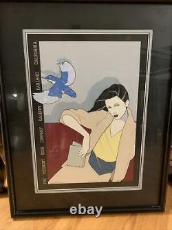 Patrick Nagel 1979 Mirage Edition The Piedmont Book Company Gallery Print Signed