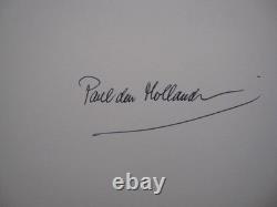Paul Den Hollander Limited Edition Botanical Book Signed 1300 Copies