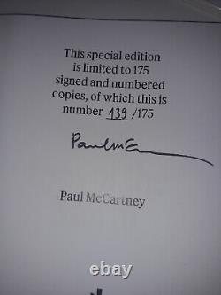 Paul McCartney SIGNED 1964 The Eyes Of The Storm Ltd Edition 139 of only 175