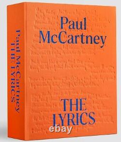 Paul McCartney The Lyrics 1956 to the Present SIGNED Limited Edition autographed