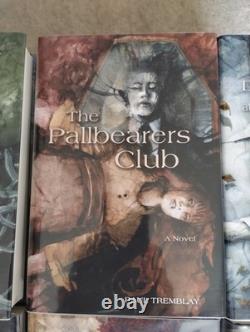 Paul Tremblay Book Set SIGNED Matching Numbered SST Publications OOP RARE