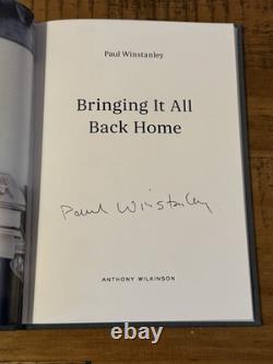 Paul Winstanley Bringing It All Back Home Signed 1st Edition HB Book