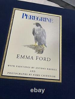 Peregrine book Signed by Emma Ford Illustrations by Antony Rhodes 1st Edition