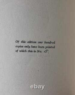 Personal Talk A Book of Verses. Seumas O'Sullivan. 1st Edition 1936. Signed