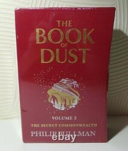 Philip Pullman The Book Of Dust Volume 2 The Secret Commonwealth Signed Slipcase