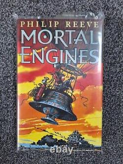 Philip Reeve. Mortal Engines. Signed hardback, first edition. 2001. New