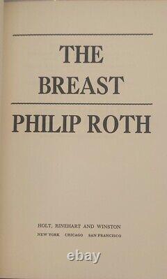 Phillip Roth The Breast Signed Limited Edition Book /60