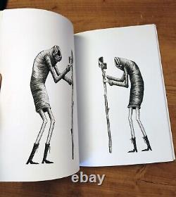Phlegm Book of pen and ink illustrations Signed and Embossed Edition of 5000