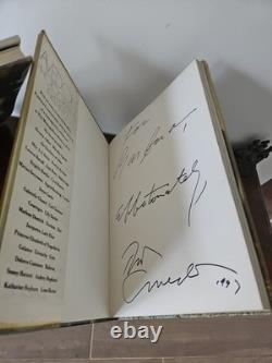 Photographs-1947-1977- Signed & First Edition & Evidence Book Lot Rare