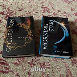 Pierce Brown Golden Son And Morning Star Signed Goldsboro Books First Edition