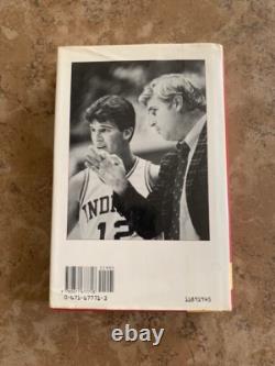 Playing for Coach Bobby Knight 1st Edition HC Book Signed Steve Alford Hoosiers