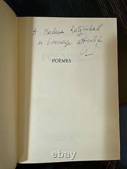 Poemes By L. S. Senghor 1964 Editions Du Seuil SIGNED By The Former President