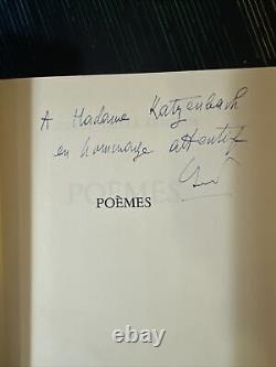 Poemes By L. S. Senghor 1964 Editions Du Seuil SIGNED By The Former President