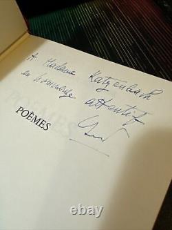 Poemes By L. S. Senghor 1964 Editions Du Seuil SIGNED By The Former President