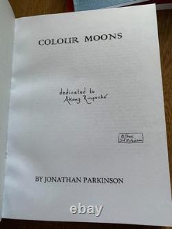 Poems Jonathan Parkinson 9 books slipcase Sanscrit signed limited edition poetry