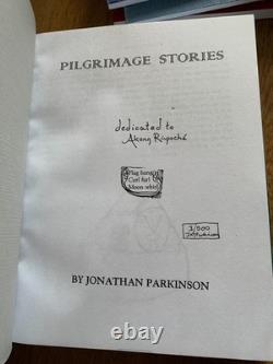 Poems Jonathan Parkinson 9 books slipcase Sanscrit signed limited edition poetry