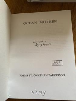 Poems Jonathan Parkinson 9 books slipcase Sanscrit signed limited edition poetry