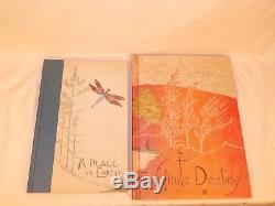 Poetry Books by Gwen Frostic Wood Block Prints Nature Some Signed First Edition