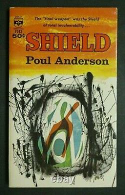 Poul Anderson Signed Shield 1963 1st Edition Book Novel