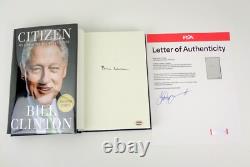 President Bill Clinton Signed Autograph Citizen 1st Edition Book PSA/DNA COA