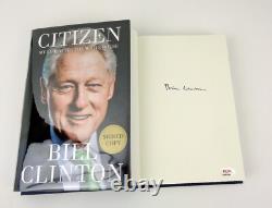 President Bill Clinton Signed Autograph Citizen 1st Edition Book PSA/DNA COA