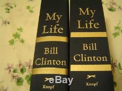 President Bill Clinton Signed Limited Edition My Life Book Slipcased 1/1500